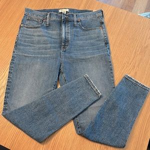 NWT Madewell 11" High-Rise Skinny Jeans